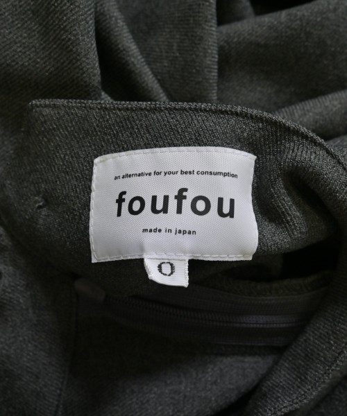 foufou（フーフー）ワンピース グレー サイズ:0(XS位) レディース/2200656968169