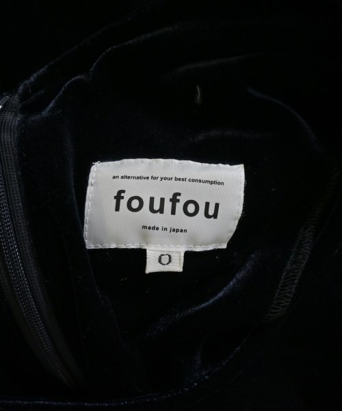 foufou（フーフー）ワンピース 紺 サイズ:0(XS位) レディース/2200659495044