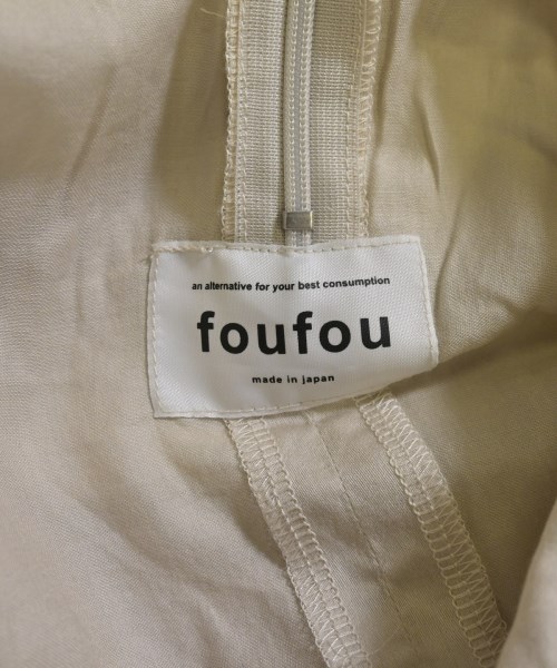 foufou（フーフー）ブラウス ベージュ サイズ:-(M位) レディース/2200659495051