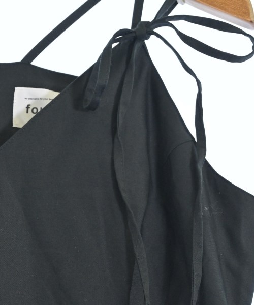 foufou（フーフー）ワンピース 黒 サイズ:0(XS位) レディース/2200659495143