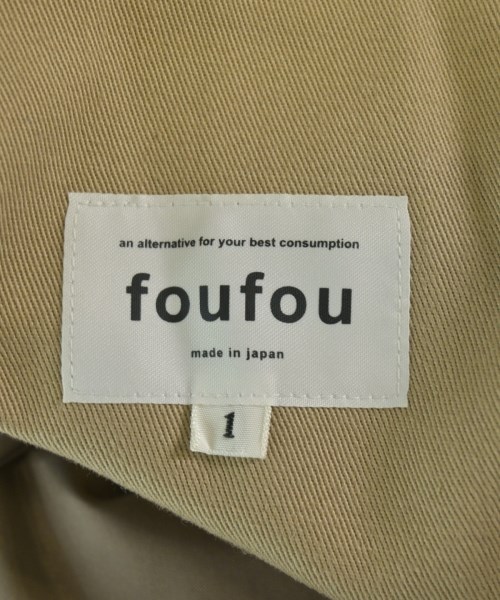 foufou（フーフー）その他 ベージュ サイズ:1(S位) レディース/2200714880013