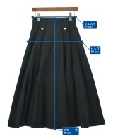 foufou（フーフー）ロング・マキシ丈スカート 黒 サイズ:0(XS位) レディース/2200641210051