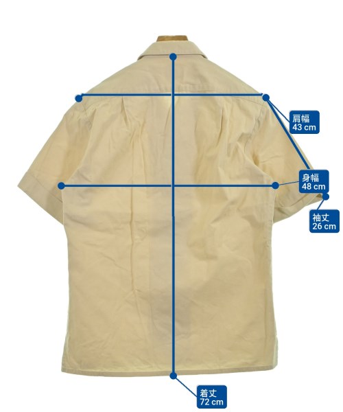 foufou（フーフー）カジュアルシャツ ベージュ サイズ:1(S位) メンズ/2200645485073