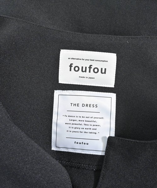 foufou（フーフー）ブラウス 黒 サイズ:F レディース/2200686665076