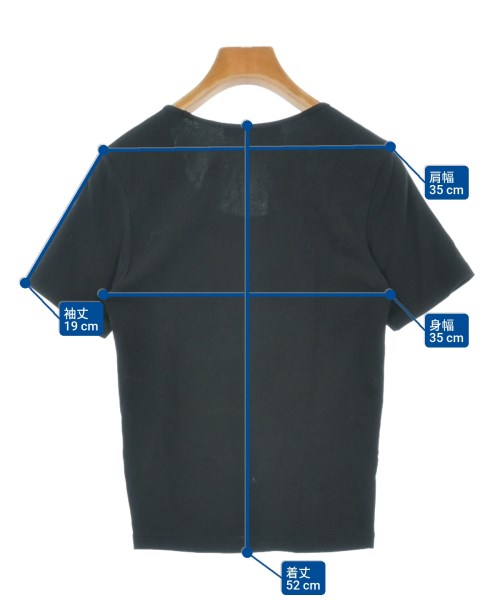 HARUNOBUMURATA（ハルノブムラタ）Tシャツ・カットソー 黒 サイズ:38(M位) レディース/2200642359117