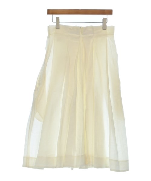 HARUNOBUMURATA（ハルノブムラタ）ロング・マキシ丈スカート 白 サイズ:34(XS位) レディース/2200628683243