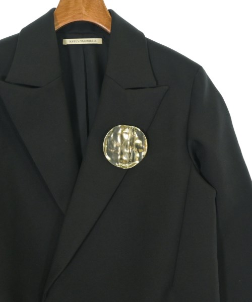 HARUNOBUMURATA（ハルノブムラタ）テーラードジャケット 黒 サイズ:34(XS位) レディース/2200675327015