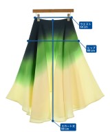 HARUNOBUMURATA（ハルノブムラタ）ロング・マキシ丈スカート 緑 サイズ:34(XS位) レディース/2200682902069