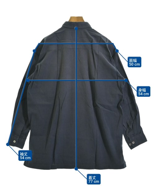 im MIYAKE DESIGN STUDIO（イッセイミヤケデザインスタジオ）カジュアルシャツ 青 サイズ:M メンズ/2200707730042