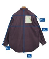im MIYAKE DESIGN STUDIO（イッセイミヤケデザインスタジオ）カジュアルシャツ 紫 サイズ:M メンズ/2200670751068