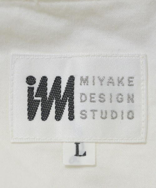 im MIYAKE DESIGN STUDIO（イッセイミヤケデザインスタジオ）カジュアルシャツ 白 サイズ:L メンズ/2200682539111