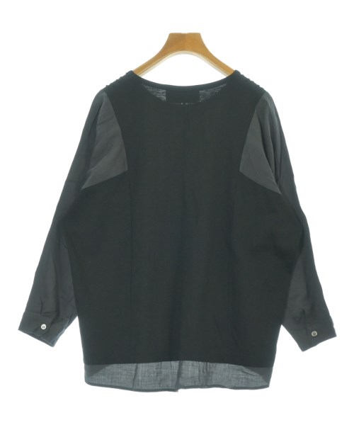 ISATO DESIGN WORKS（イサトデザインワークス）ブラウス 黒 サイズ:F レディース/2200693395089