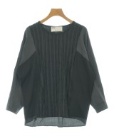 ISATO DESIGN WORKS（イサトデザインワークス）ブラウス 黒 サイズ:F レディース/2200693395089