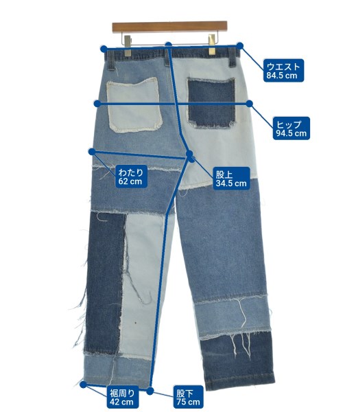 JADED LONDON（ジェイデッドロンドン）デニムパンツ 青 サイズ:32(L位) メンズ/2200644030038