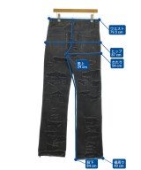 JADED LONDON（ジェイデッドロンドン）デニムパンツ 黒 サイズ:30(M位) メンズ/2200653758053