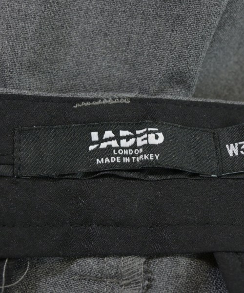 JADED LONDON（ジェイデッドロンドン）スラックス グレー サイズ:32(L位) メンズ/2200664181055