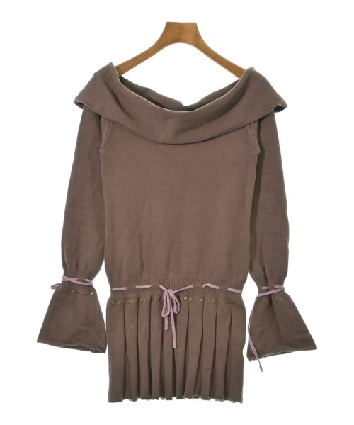 JADED LONDON(ジェイデッドロンドン)ニット・セーター 茶 サイズ:S/2200687305049