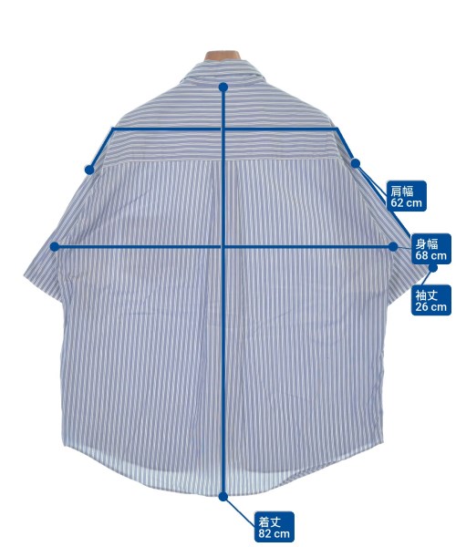 Journal Standard TRISECT2（ジャーナルスタンダードトライセクト2）カジュアルシャツ 青 サイズ:M メンズ/2200627733093