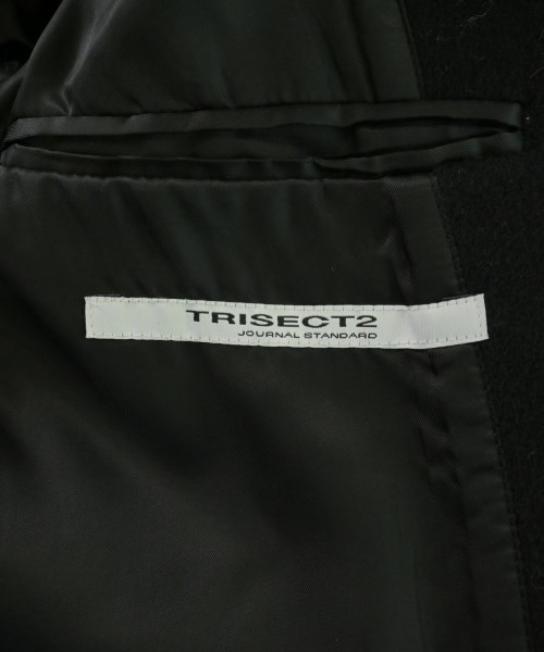 Journal Standard TRISECT2（ジャーナルスタンダードトライセクト2）チェスターコート 黒 サイズ:M メンズ/2200710666048