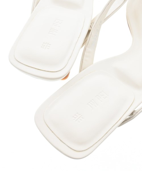 JW PEI（ジェイダブリューペイ）サンダル 白 サイズ:EU38(24.5cm位) レディース/2200644613989