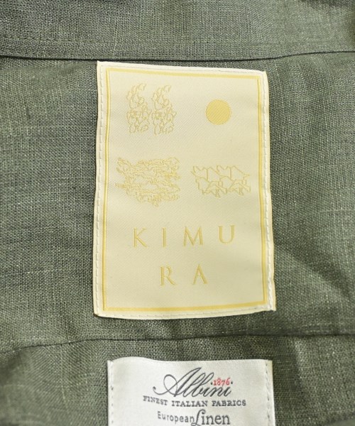 KIMURA（キムラ）カジュアルシャツ カーキ サイズ:3(L位) メンズ/2200671867317