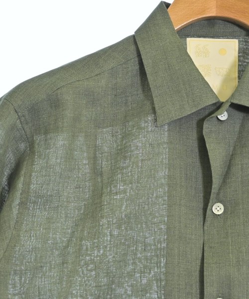 KIMURA（キムラ）カジュアルシャツ カーキ サイズ:3(L位) メンズ/2200671867317