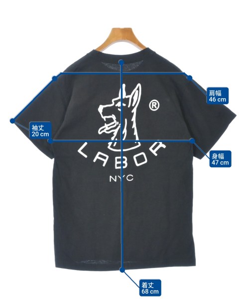 LABOR（レイバー）Tシャツ・カットソー 黒 サイズ:M メンズ/2200649228102