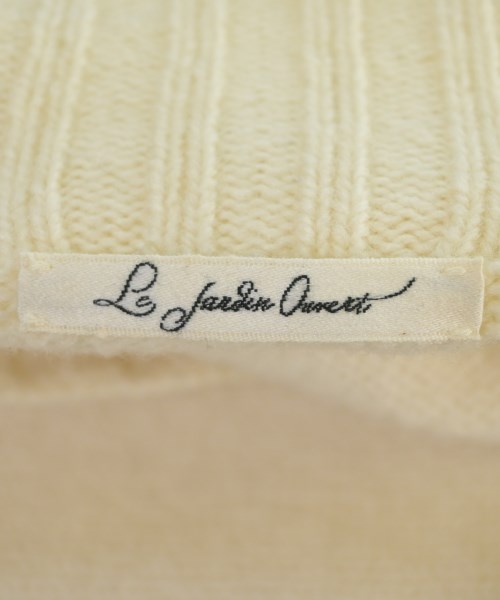 Le Jardin Ouvert（ルジャルダンウヴェール）ニット・セーター 白 サイズ:36(S位) レディース/2200670304011