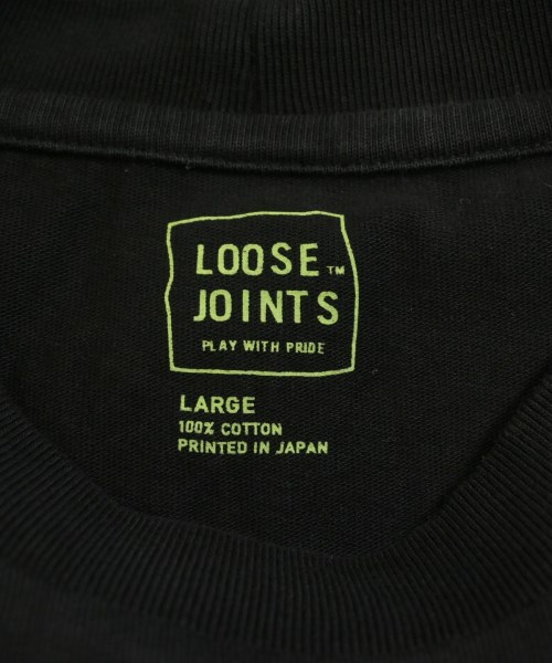 LOOSE JOINTS（ルーズジョイント）Tシャツ・カットソー 黒 サイズ:L メンズ/2200611637802