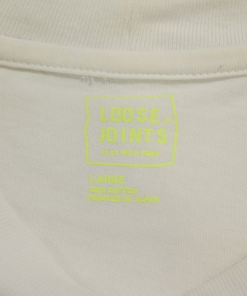 LOOSE JOINTS（ルーズジョイント）Tシャツ・カットソー 白 サイズ:L メンズ/2200650675117