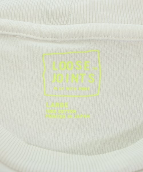 LOOSE JOINTS（ルーズジョイント）Tシャツ・カットソー 白 サイズ:L メンズ/2200733117091