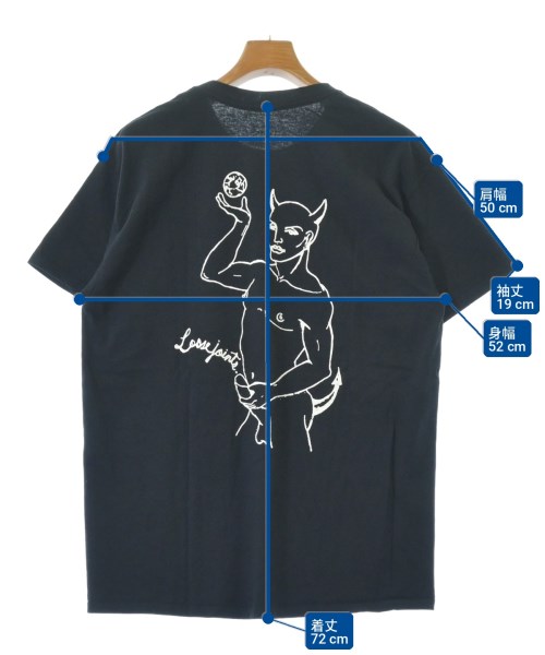 LOOSE JOINTS（ルーズジョイント）Tシャツ・カットソー 黒 サイズ:L メンズ/2200722573082
