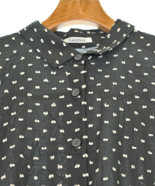 Lucruca（ルクルカ）シャツワンピース 紺 サイズ:38(M位) レディース/2200670899166