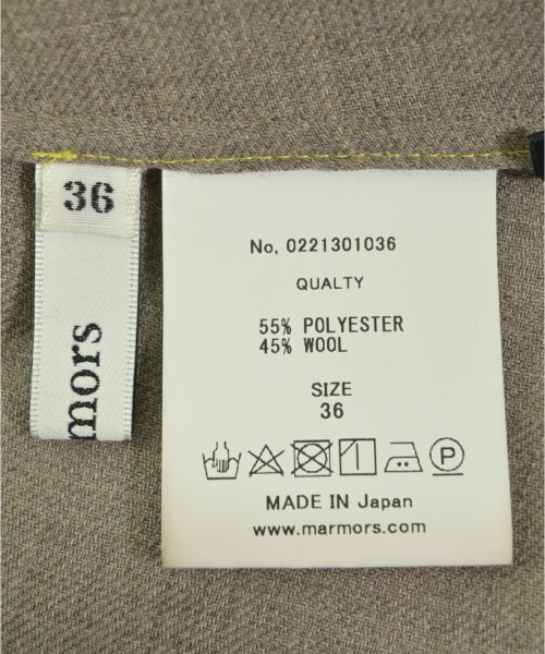 marmors（マルモア）カジュアルシャツ 茶 サイズ:36(S位) レディース/2200639436043