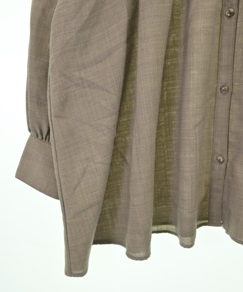 marmors（マルモア）カジュアルシャツ 茶 サイズ:36(S位) レディース/2200639436043