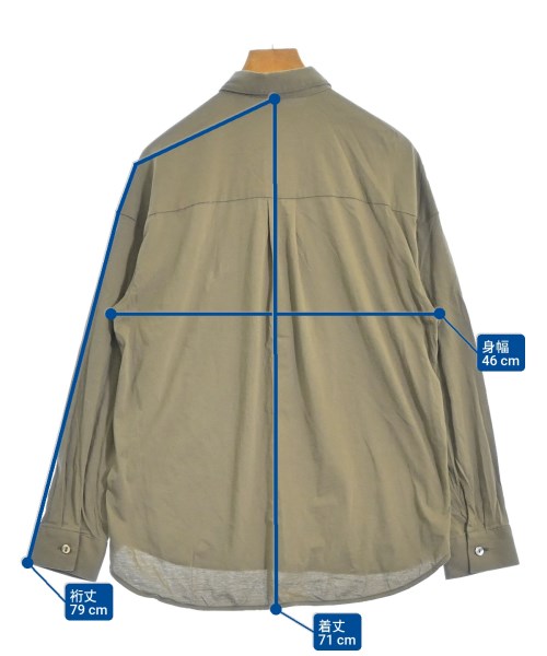 marmors（マルモア）カジュアルシャツ カーキ サイズ:36(S位) レディース/2200632172085