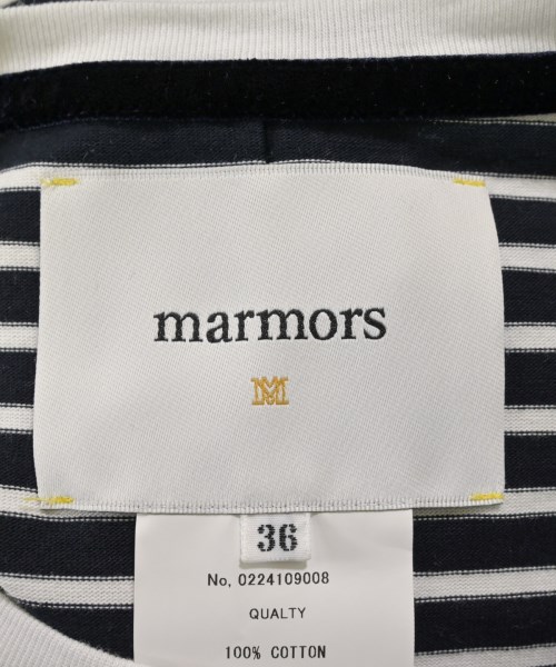 marmors（マルモア）Tシャツ・カットソー 黒 サイズ:36(S位) レディース/2200623272053