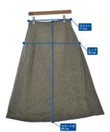 marmors（マルモア）ひざ丈スカート ベージュ サイズ:38(M位) レディース/2200655656067