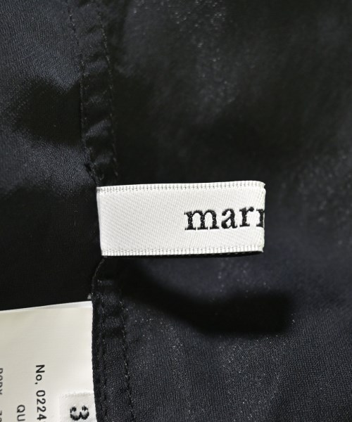 marmors（マルモア）その他 黒 サイズ:36(S位) レディース/2200717114016