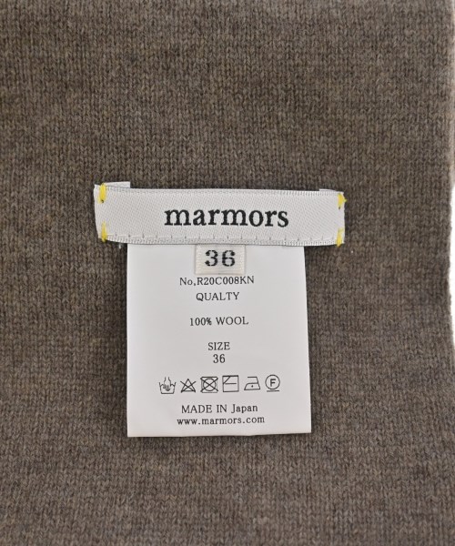 marmors（マルモア）マフラー ベージュ サイズ:36 レディース/2200665031076