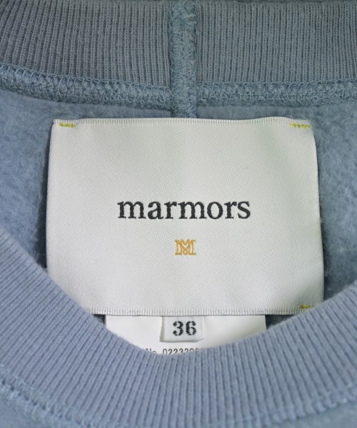 marmors（マルモア）スウェット 青 サイズ:36(S位) レディース/2200728053014
