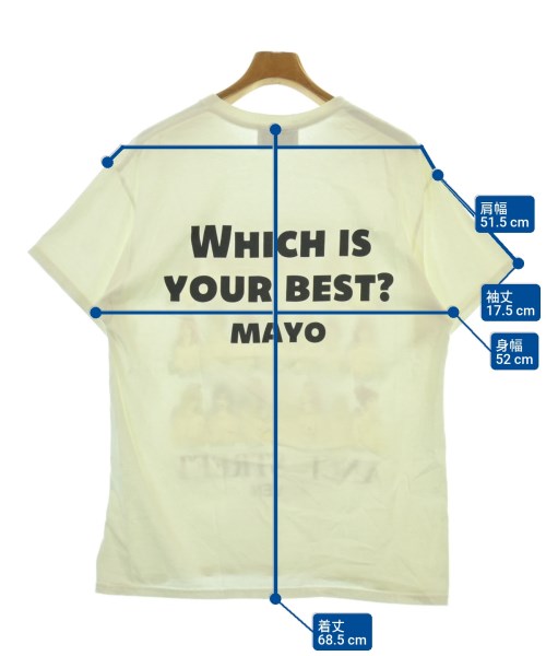 MAYO（メイヨー）Tシャツ・カットソー 白 サイズ:-(M位) メンズ/2200619336349
