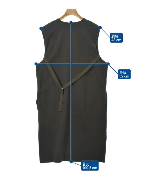 MEIMEIJ（メイメイジェイ）ワンピース 茶 サイズ:38(S位) レディース/2200626759216