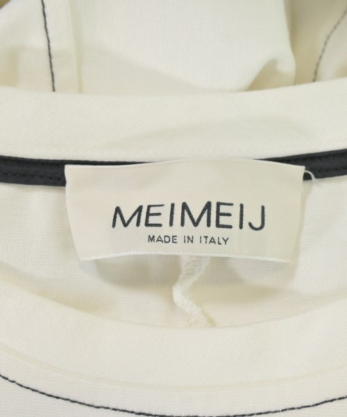MEIMEIJ（メイメイジェイ）Tシャツ・カットソー 白 サイズ:36(XS位) レディース/2200703733078
