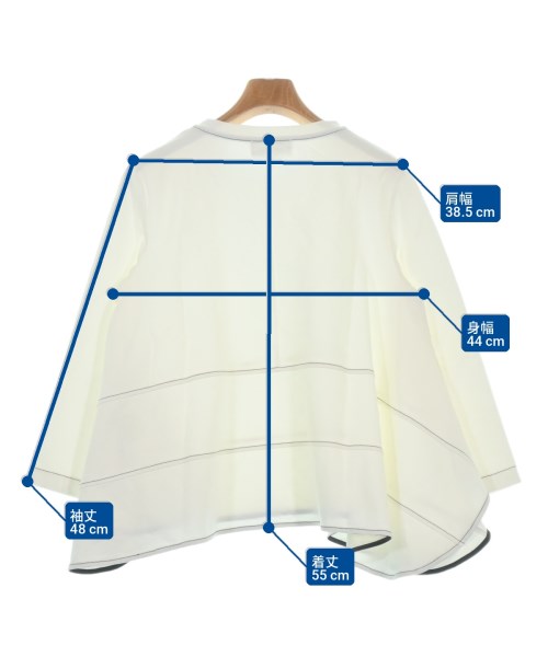 MEIMEIJ（メイメイジェイ）Tシャツ・カットソー 白 サイズ:36(XS位) レディース/2200703733078