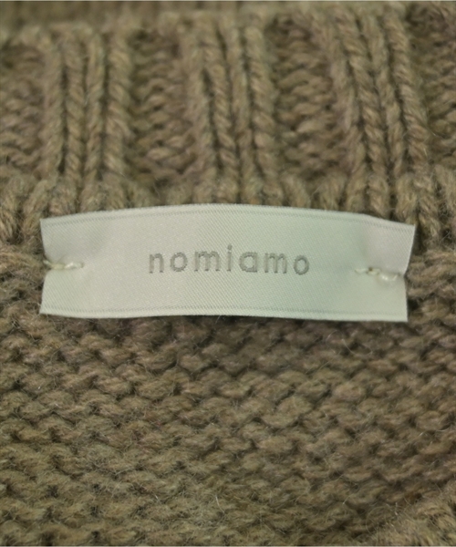 nomiamo（ノミアモ）ニット・セーター 茶 サイズ:-(M位) メンズ/2200621502039