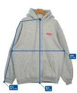 nothing usual（ナッシングユージュアル）パーカー グレー サイズ:XL メンズ/2200624345039