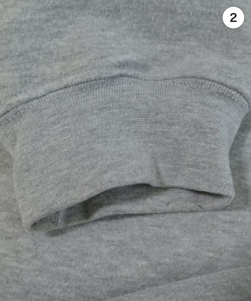 nothing usual（ナッシングユージュアル）パーカー グレー サイズ:L メンズ/2200624345046