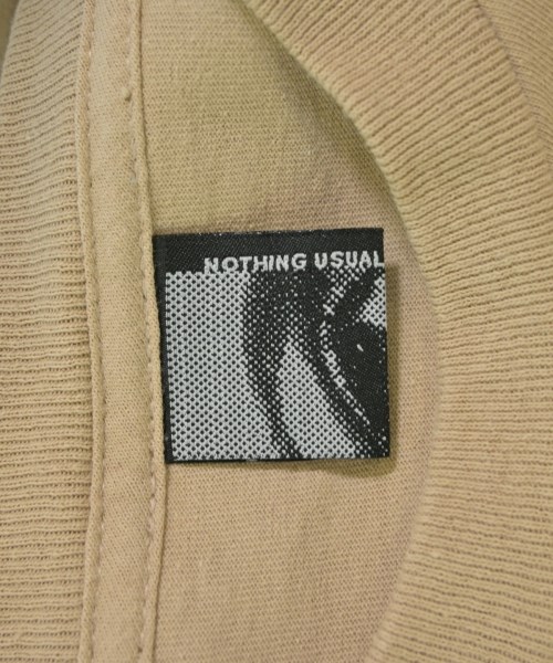 nothing usual（ナッシングユージュアル）Tシャツ・カットソー ベージュ サイズ:XL メンズ/2200611145055