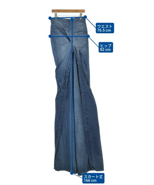 pillings（ピリングス）ロング・マキシ丈スカート 紺 サイズ:F レディース/2200631134503